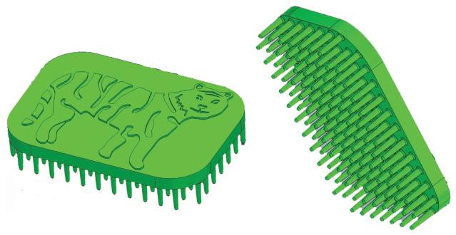Tactile Tiger Sensory Brush Tactile Tiger Sensory Brush