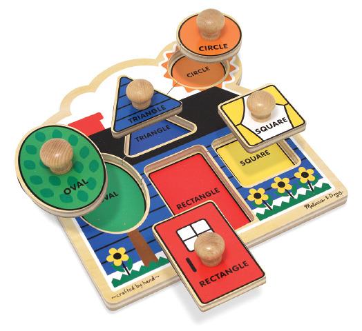 First Shapes Jumbo Knob Puzzle First Shapes Jumbo Knob Puzzle