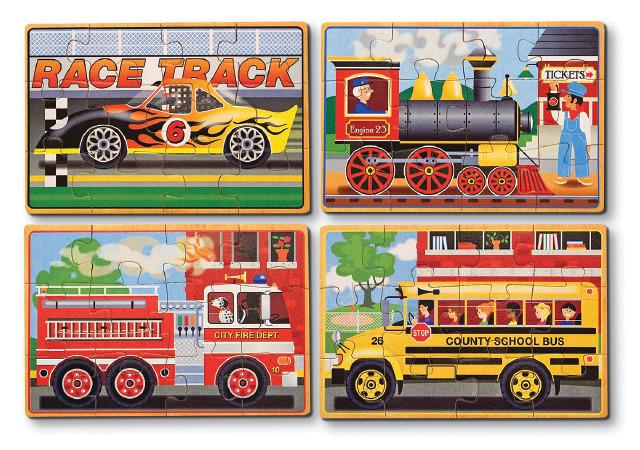 Vehicles Jigsaw Puzzles in a Box Vehicles Jigsaw Puzzles in a Box