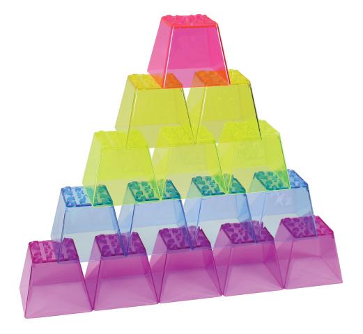 Crystal Color Stacking Blocks Crystal Color Stacking Blocks