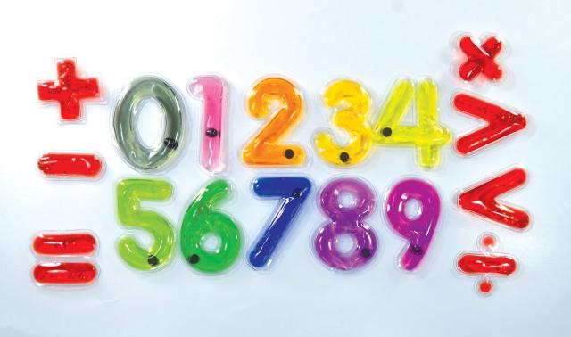 Light Learning Numbers and Math Signs Light Learning Numbers and Math Signs