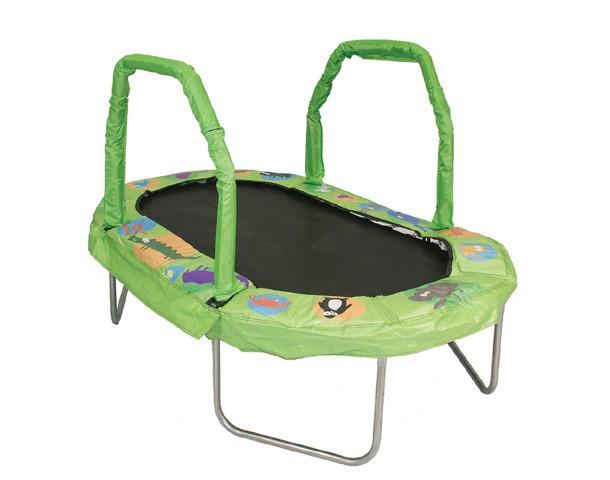 Mini Oval Trampoline-Green Mini Oval Trampoline-Green