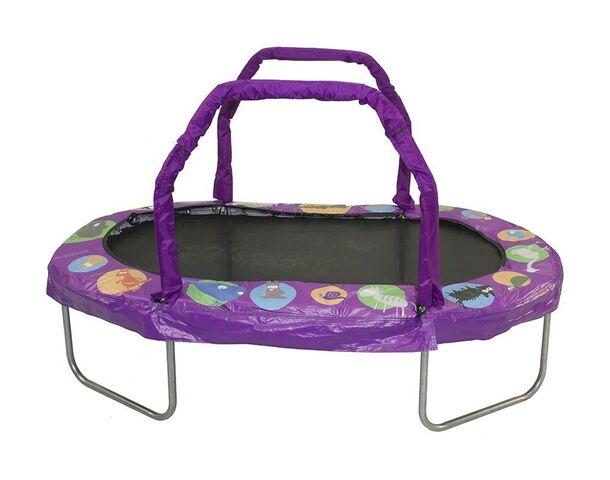 Mini Oval Trampoline-Purple Mini Oval Trampoline-Purple