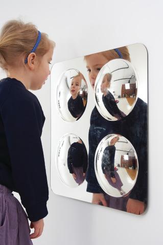Large 4-Dome Mirror Large 4-Dome Mirror