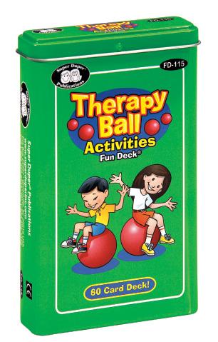 Therapy Ball Activities Fun Deck Therapy Ball Activities Fun Deck