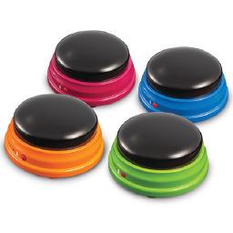 Recordable Buzzers Set of 4 Recordable Buzzers Set of 4