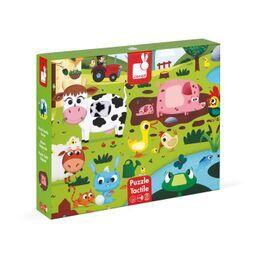 Giant Tactile Animal Puzzle - Farm Giant Tactile Animal Puzzle - Farm