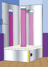 Bubble Column Podium Bubble Column Podium